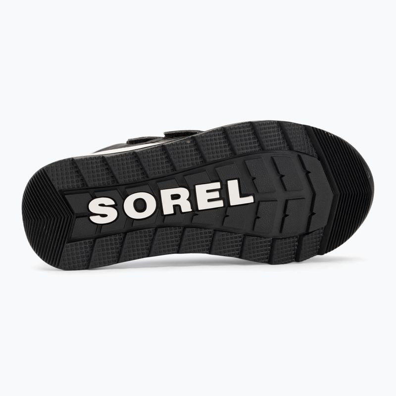 Sorel Whitney II Strap WP junior stivali da neve nero/sale marino 5