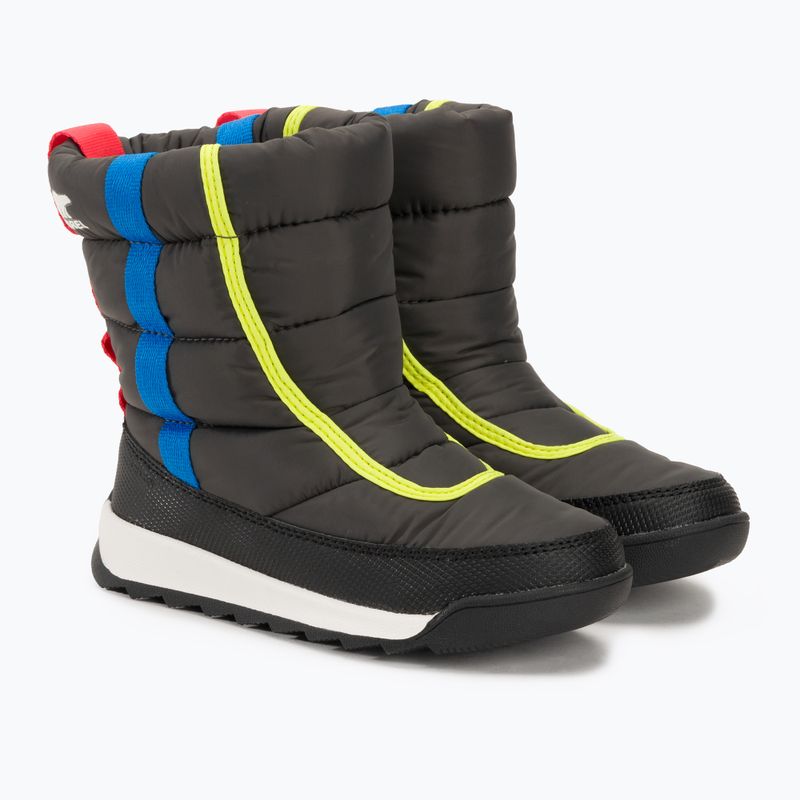 Sorel Outh Whitney II Puffy Mid jet/nero stivali da neve per bambini 4