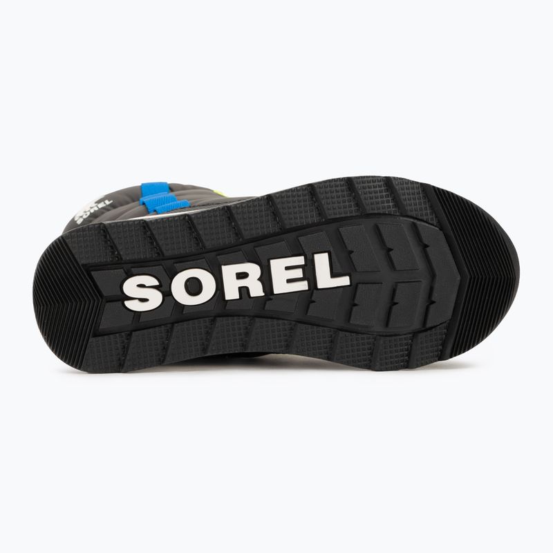 Sorel Outh Whitney II Puffy Mid jet/nero stivali da neve per bambini 5