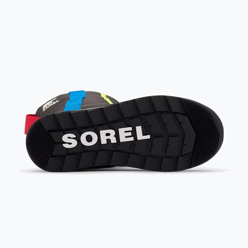 Sorel Outh Whitney II Puffy Mid jet/nero stivali da neve per bambini 12