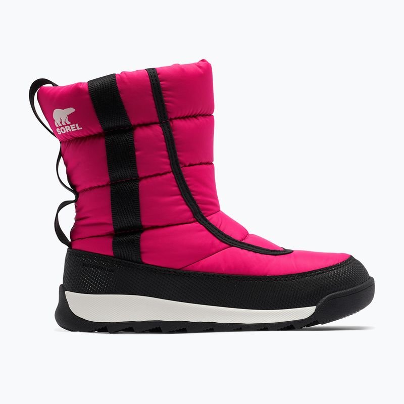Sorel Outh Whitney II Puffy Mid junior stivali da neve rosa cactus/nero 7