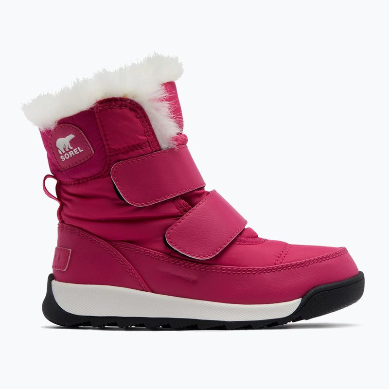 Sorel Whitney II Strap WP junior stivali da neve rosa cactus/nero 7