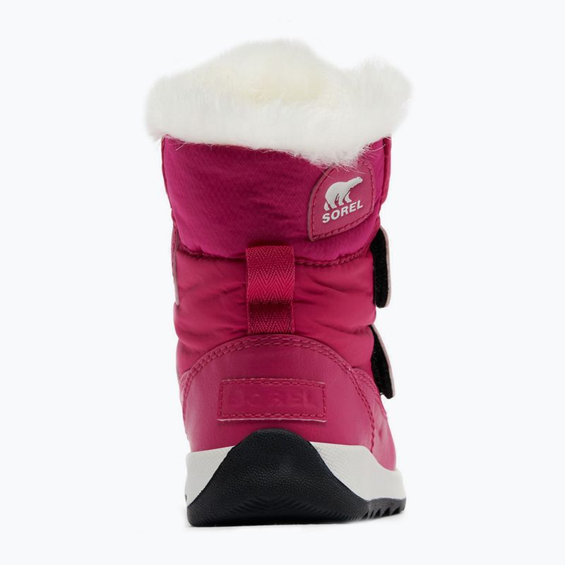 Sorel Whitney II Strap WP junior stivali da neve rosa cactus/nero 9