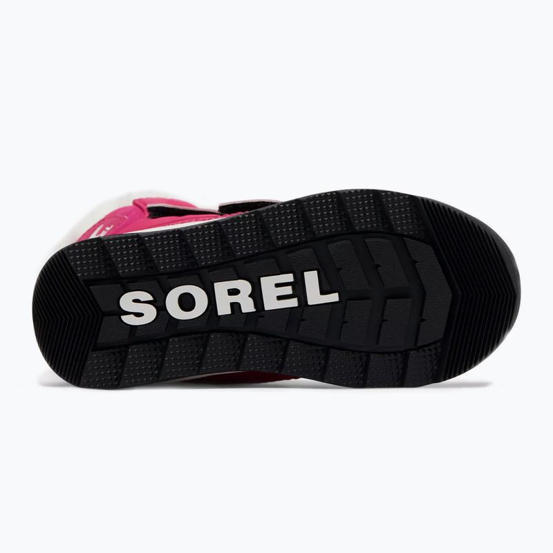 Sorel Whitney II Strap WP junior stivali da neve rosa cactus/nero 12