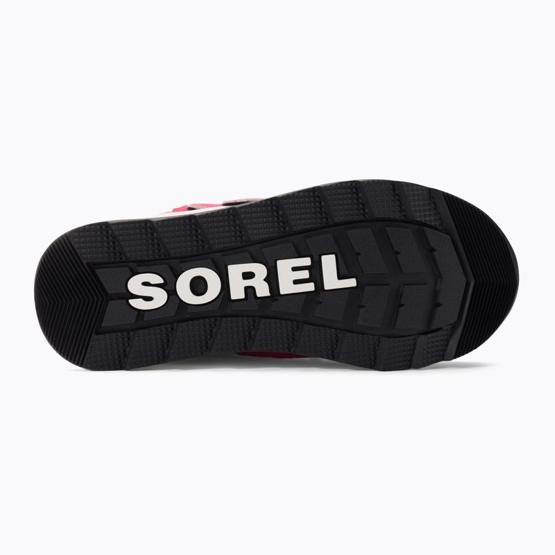 Sorel Whitney II Strap WP junior stivali da neve rosa cactus/nero 5