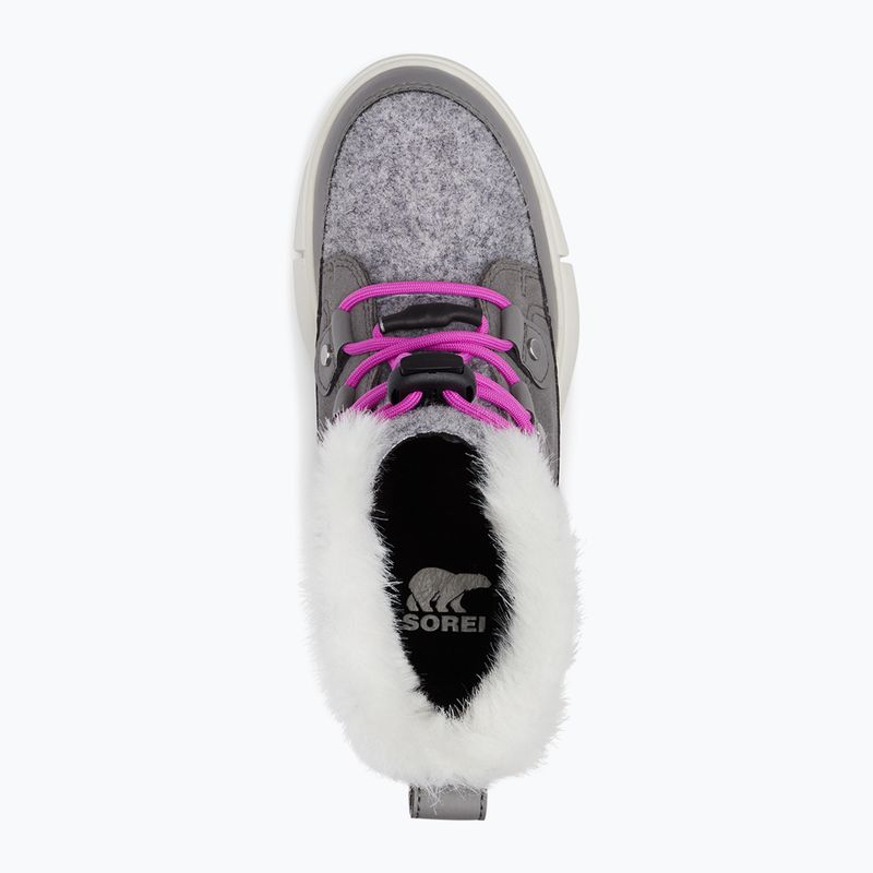 Sorel Sorel Explorer Lace cava/lavanda brillante stivali da neve junior 11