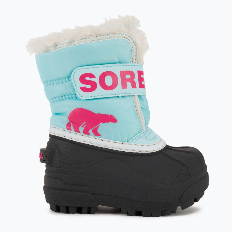 Sorel Snow Commander stivali da neve per bambini ocean surf/cactus rosa 2