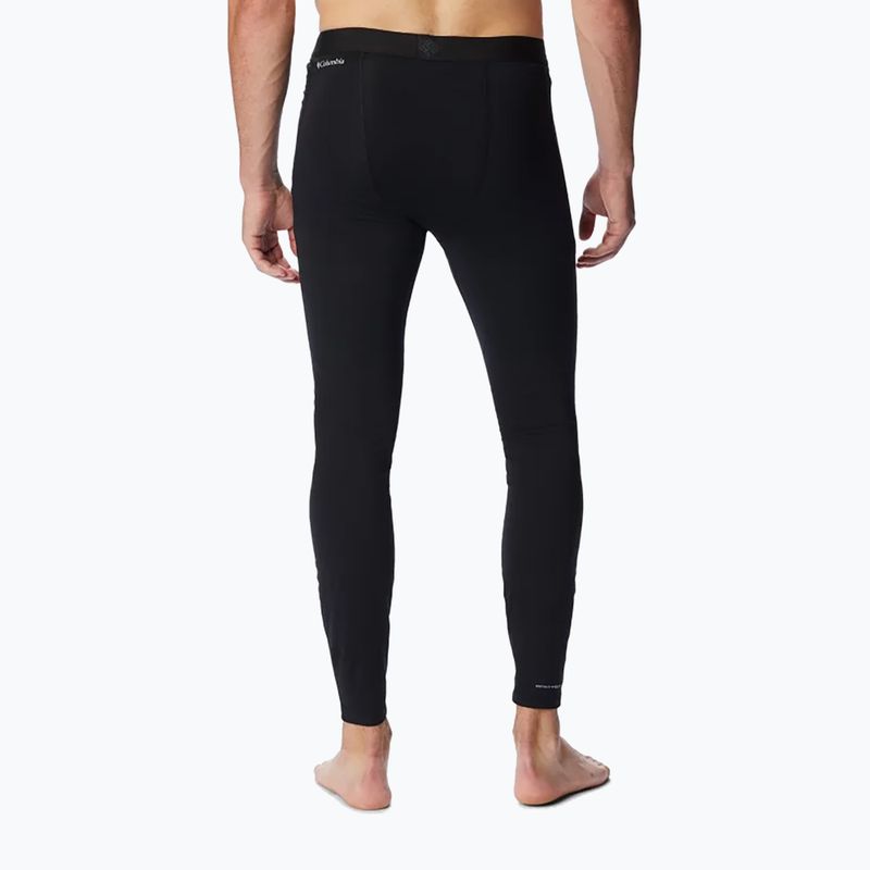 Pantaloni termici Columbia Midweigh Stretch Tight da uomo, nero 2