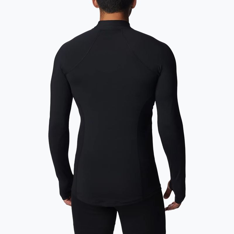 Maglia termica da uomo Columbia Midweight Stretch nera 2