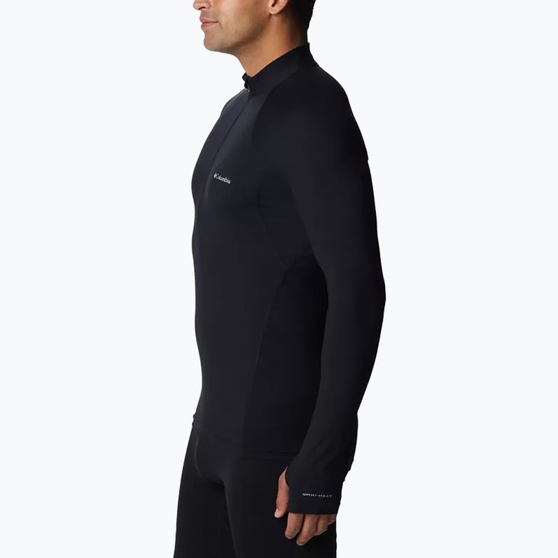 Maglia termica da uomo Columbia Midweight Stretch nera 3