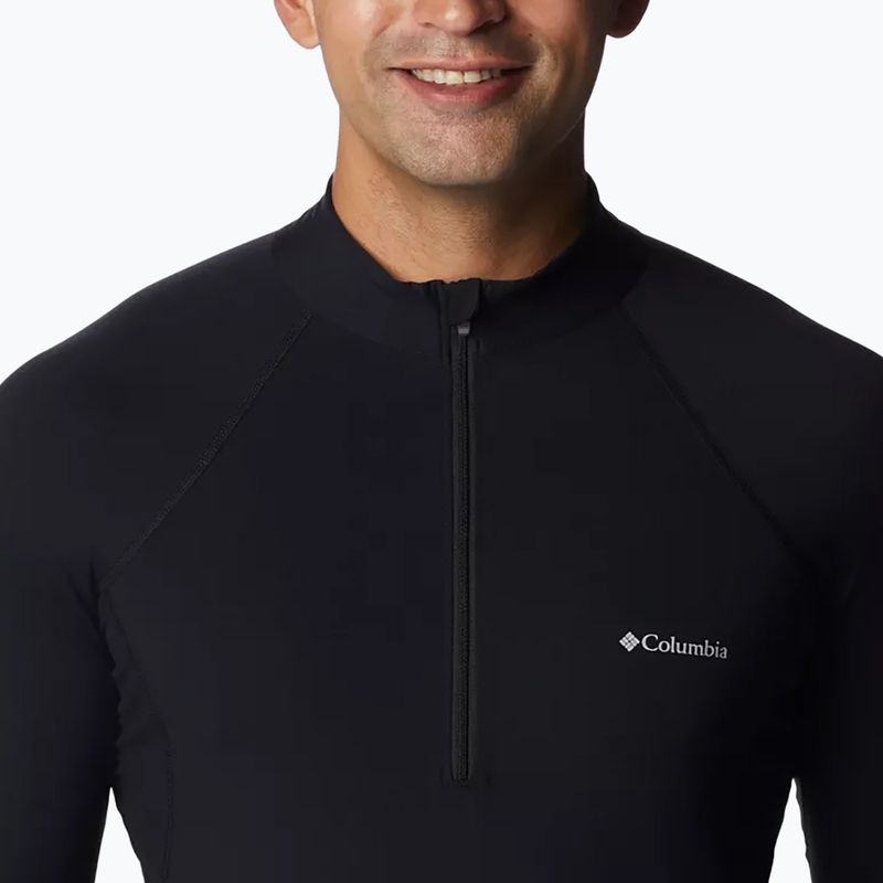 Columbia Midweight Stretch termica a maniche lunghe da uomo nero 4