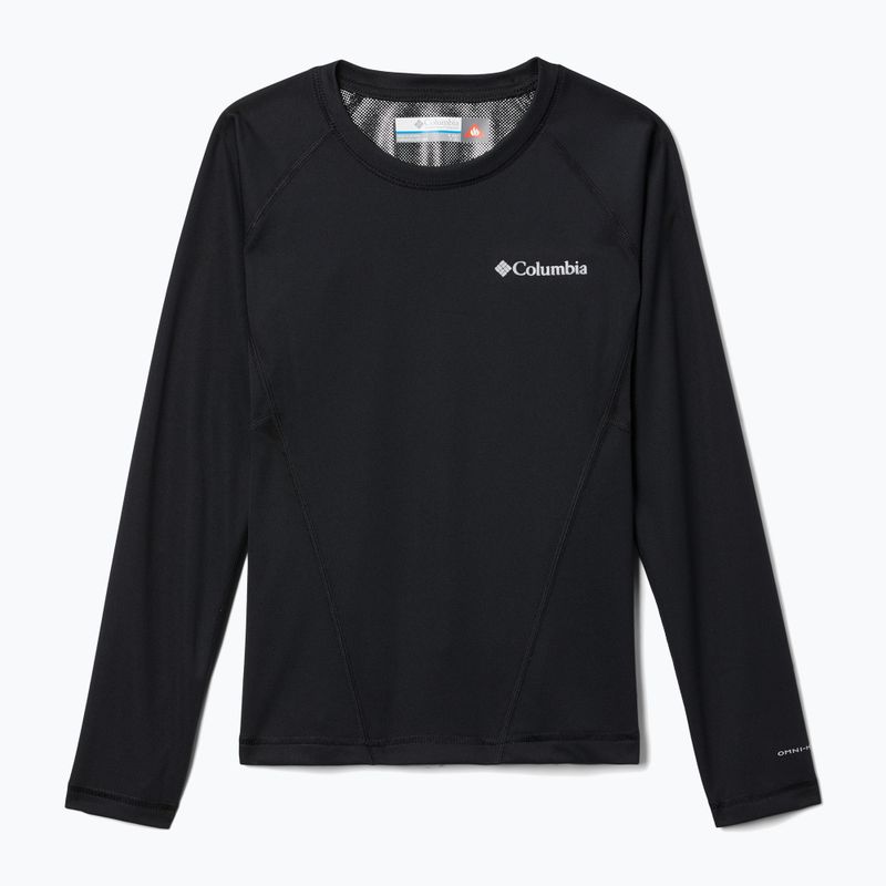 Maglia termica per bambini Columbia Midweight Crew 2 black