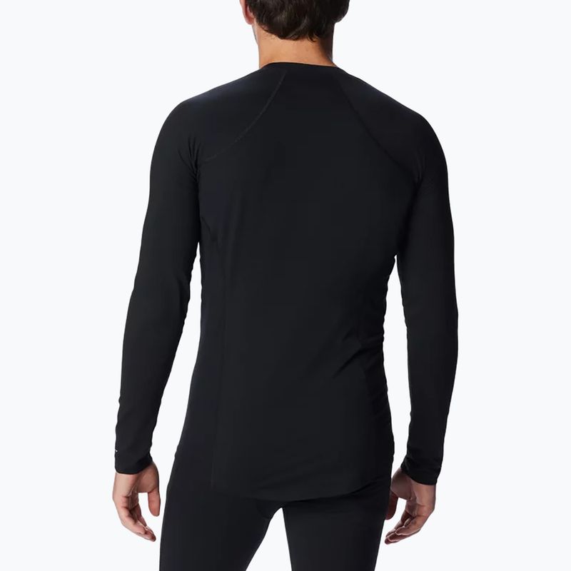 Maglia termica da uomo Columbia Midweight Stretch nera 2