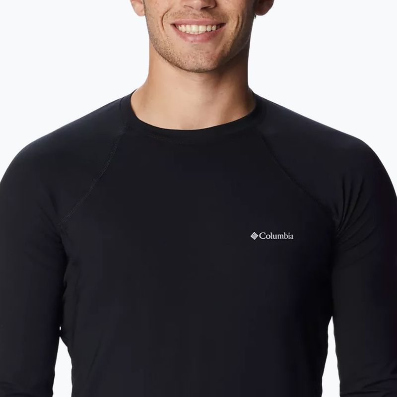 Columbia Midweight Stretch termica a maniche lunghe da uomo nero 4