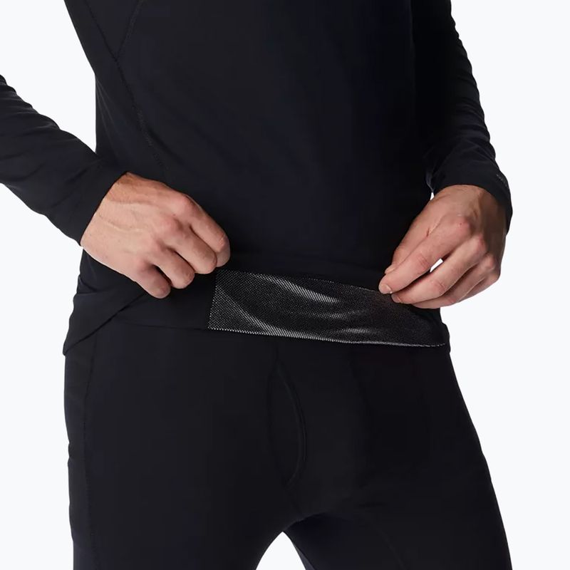 Maglia termica da uomo Columbia Midweight Stretch nera 5