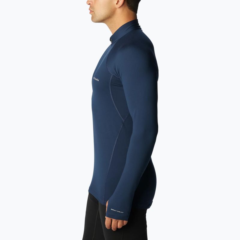 Columbia Midweight Stretch termica a manica lunga da uomo collegiale navy 3