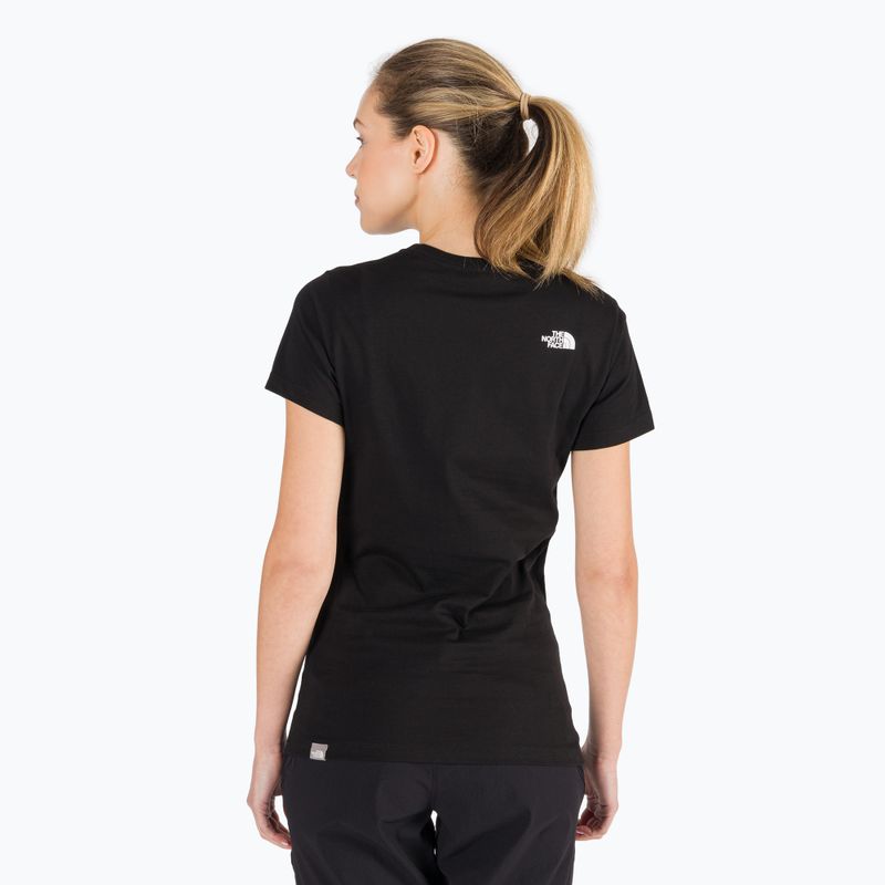 Maglietta donna The North Face Easy nero 3