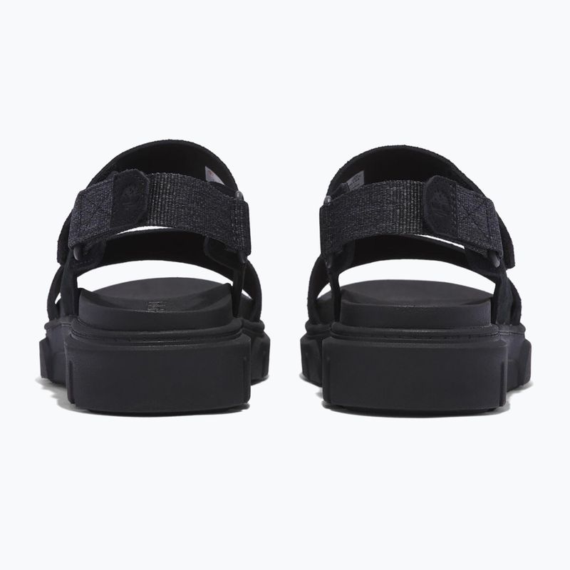 Sandali Timberland donna Greyfield 2 Strap in pelle scamosciata nera 13