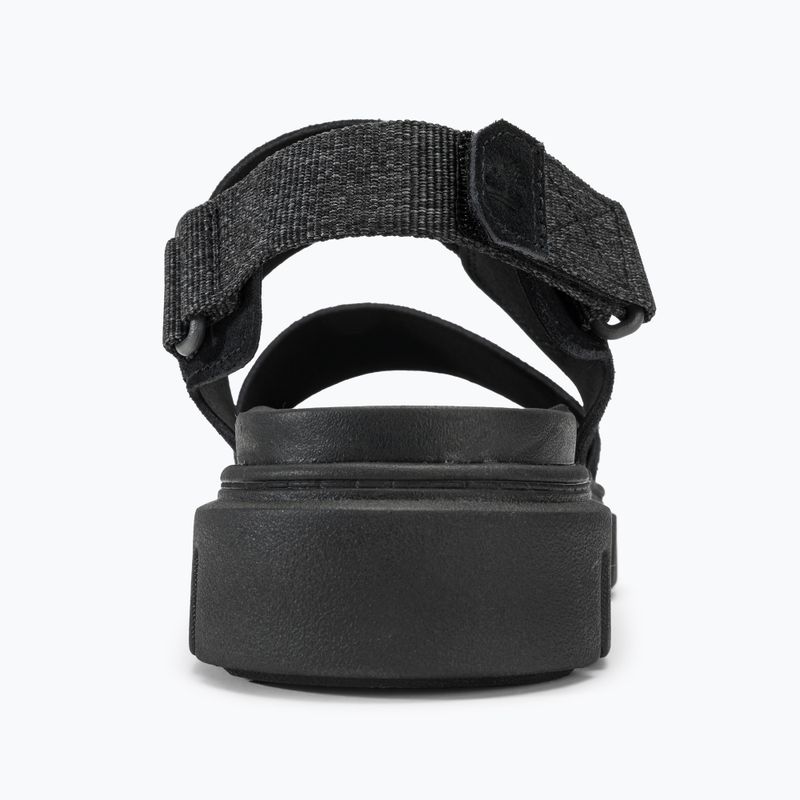 Sandali Timberland donna Greyfield 2 Strap in pelle scamosciata nera 6