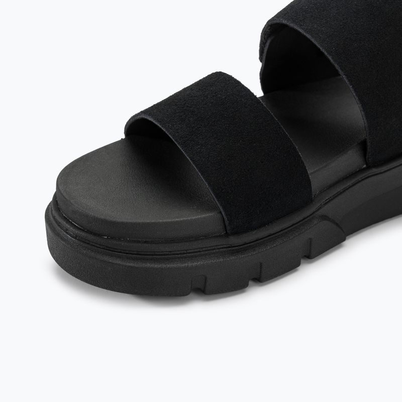 Sandali Timberland donna Greyfield 2 Strap in pelle scamosciata nera 7
