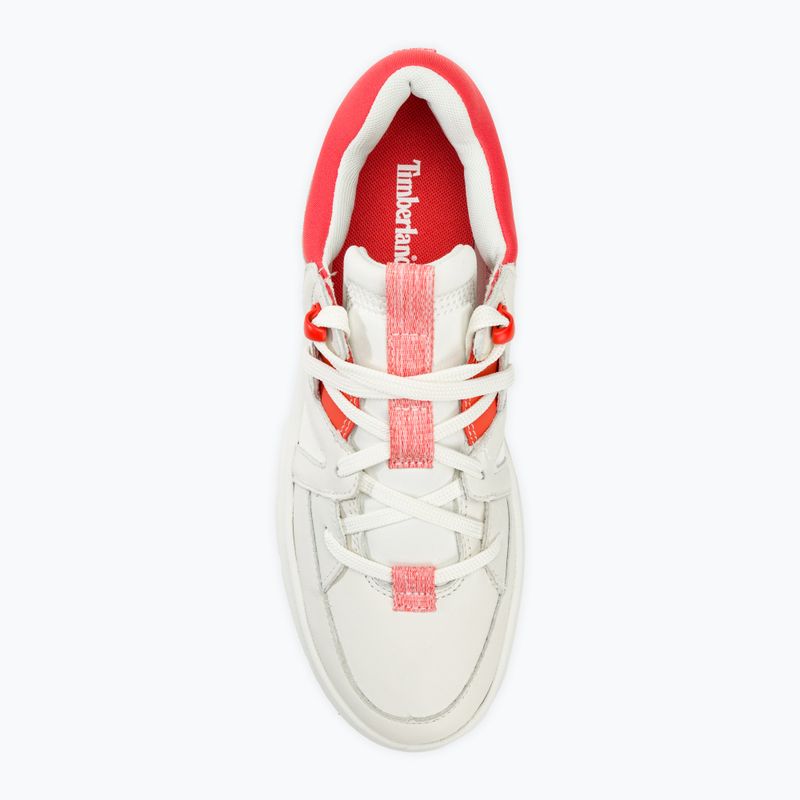 Timberland Laurel Court scarpe da donna bianco pieno fiore/arancio 5