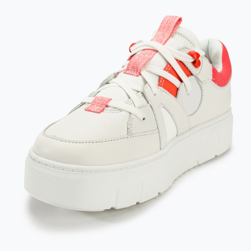 Timberland Laurel Court scarpe da donna bianco pieno fiore/arancio 7