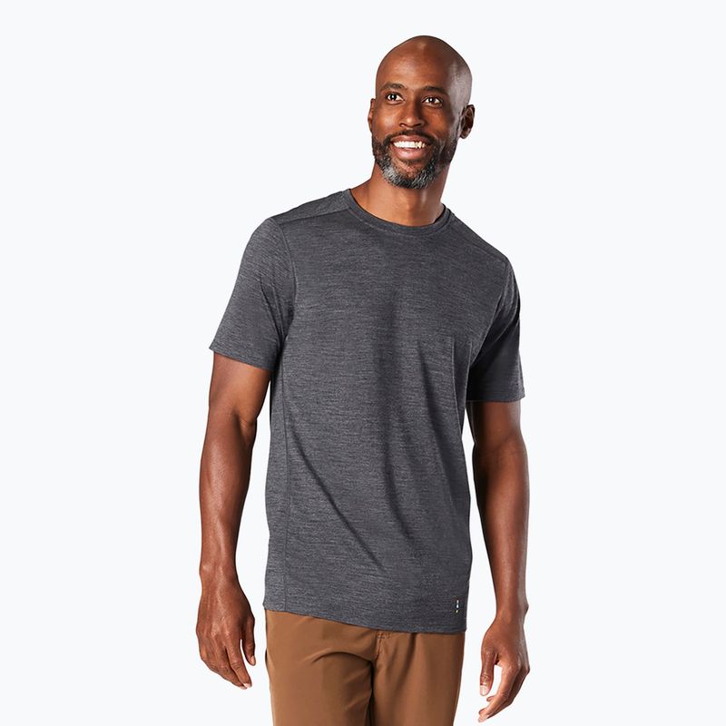 Smartwool Merino Tee Uomo Maglietta da trekking grigio scuro SW000744D36