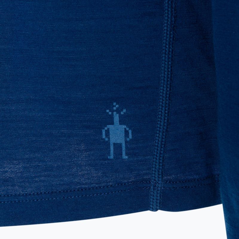 Smartwool Merino 150 Baselayer manica lunga da uomo in scatola manica lunga termica blu indaco 3