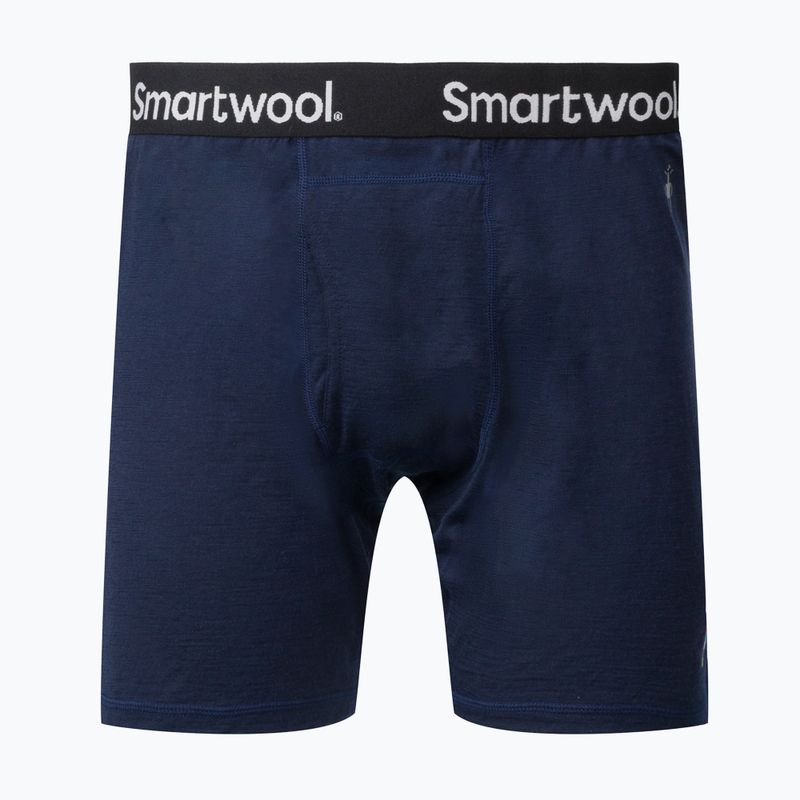 Boxer da uomo Smartwool Merino 150 Boxer termici deep navy in scatola