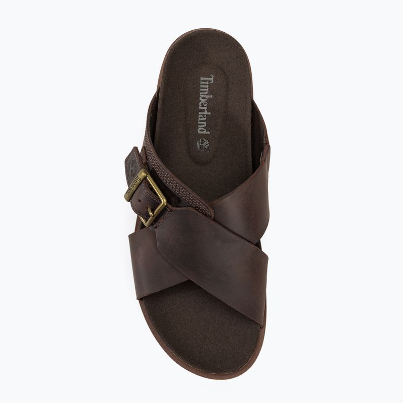 Timberland Uomo Amalfi Vibes Cross Slide Soil Flip Flops 5