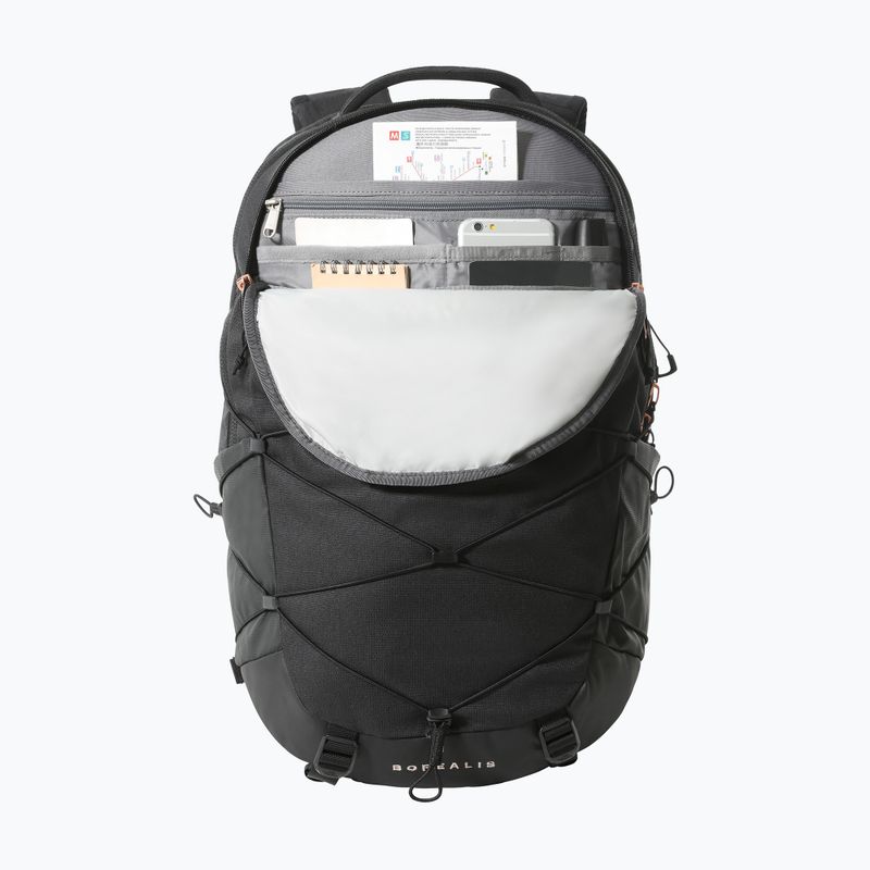 Zaino da trekking da donna The North Face Borealis 27 l nero erica/corallo metallizzato 5