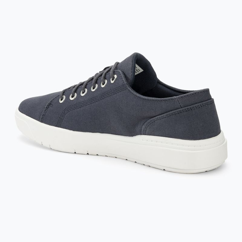 Scarpe da ginnastica da uomo Timberland Seneca Bay Low Lace in tela blu scuro 3