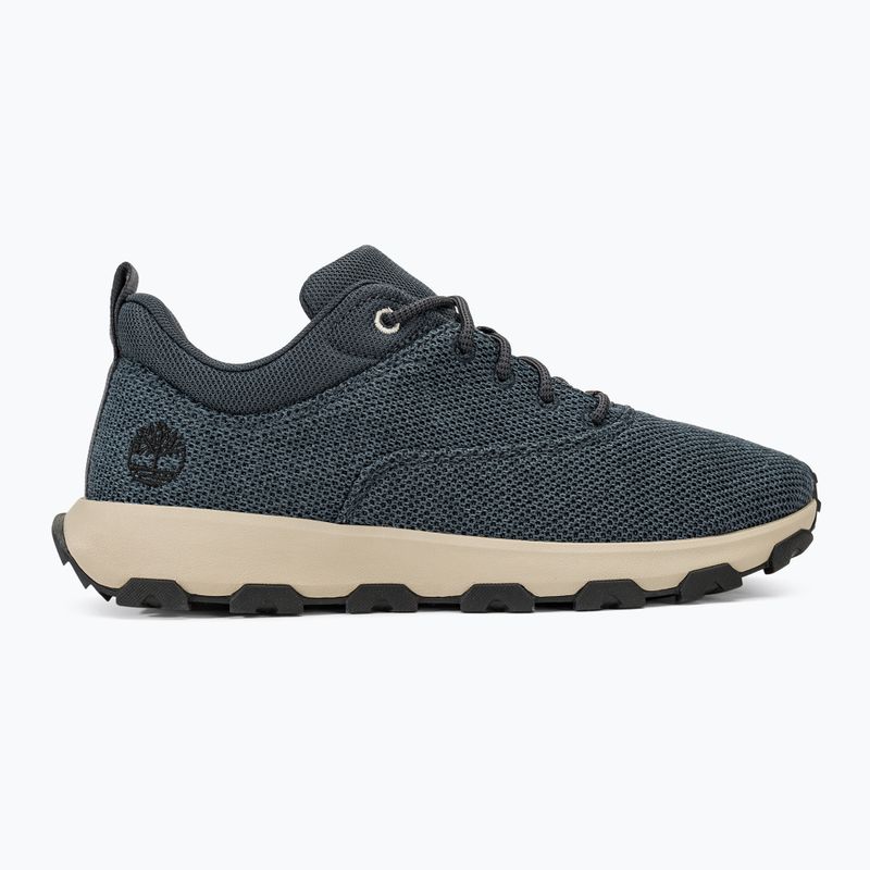 Timberland Uomo Winsor Park Low Lace scarpe in maglia blu scuro 2