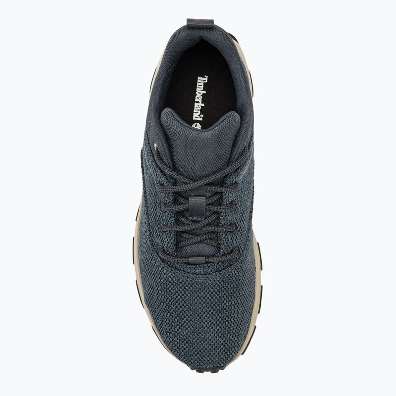 Timberland Uomo Winsor Park Low Lace scarpe in maglia blu scuro 5