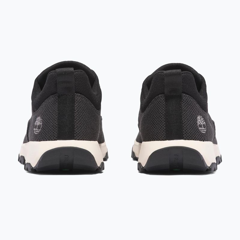 Scarpe Timberland da uomo Winsor Park Low Lace in maglia nera 8