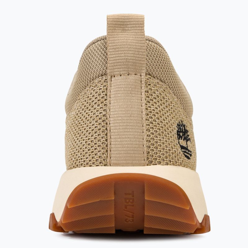 Timberland Uomo Winsor Park Low Lace scarpe in maglia beige chiaro 6
