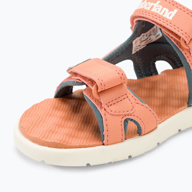 Timberland Perkins Row 2 Strap sandali junior arancione chiaro 7