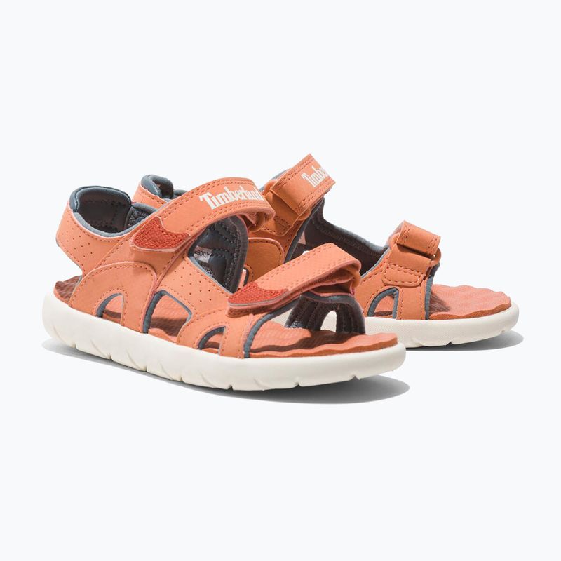 Timberland Perkins Row 2 Strap sandali junior arancione chiaro 10