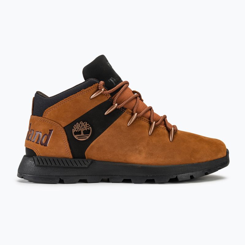 Uomo Timberland Sprint Trekker Mid Lace ruggine nubuck scarpe da trekking 2