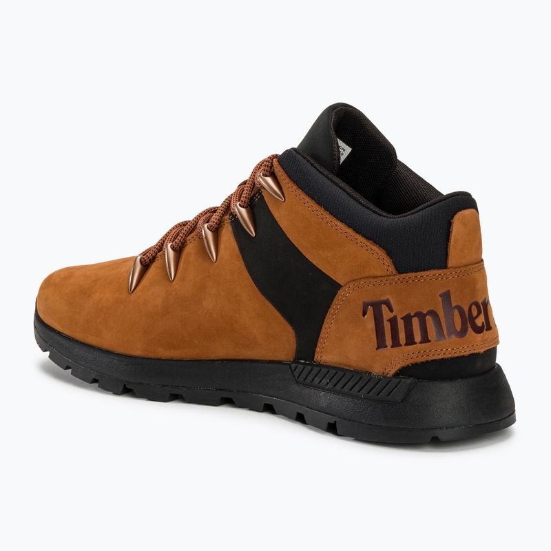 Uomo Timberland Sprint Trekker Mid Lace ruggine nubuck scarpe da trekking 3