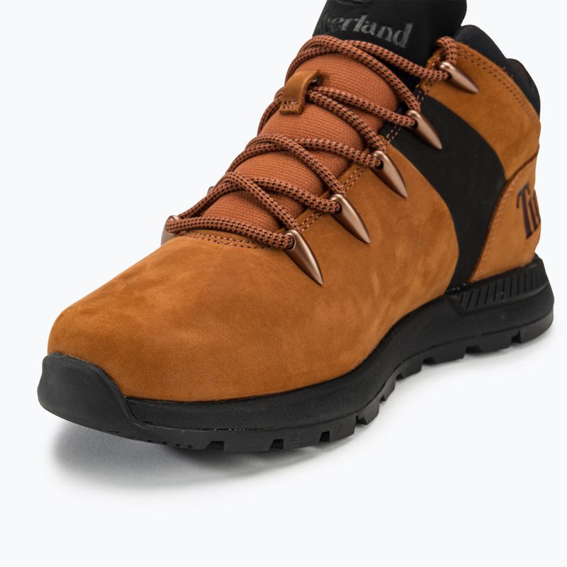 Uomo Timberland Sprint Trekker Mid Lace ruggine nubuck scarpe da trekking 7