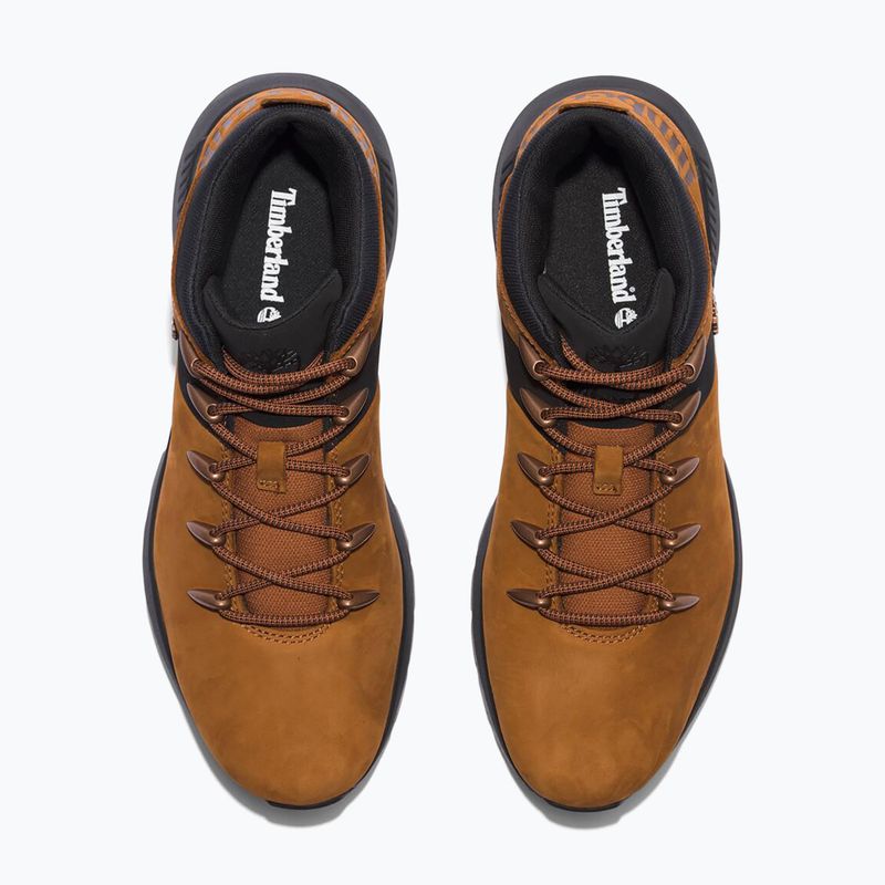 Uomo Timberland Sprint Trekker Mid Lace ruggine nubuck scarpe da trekking 12
