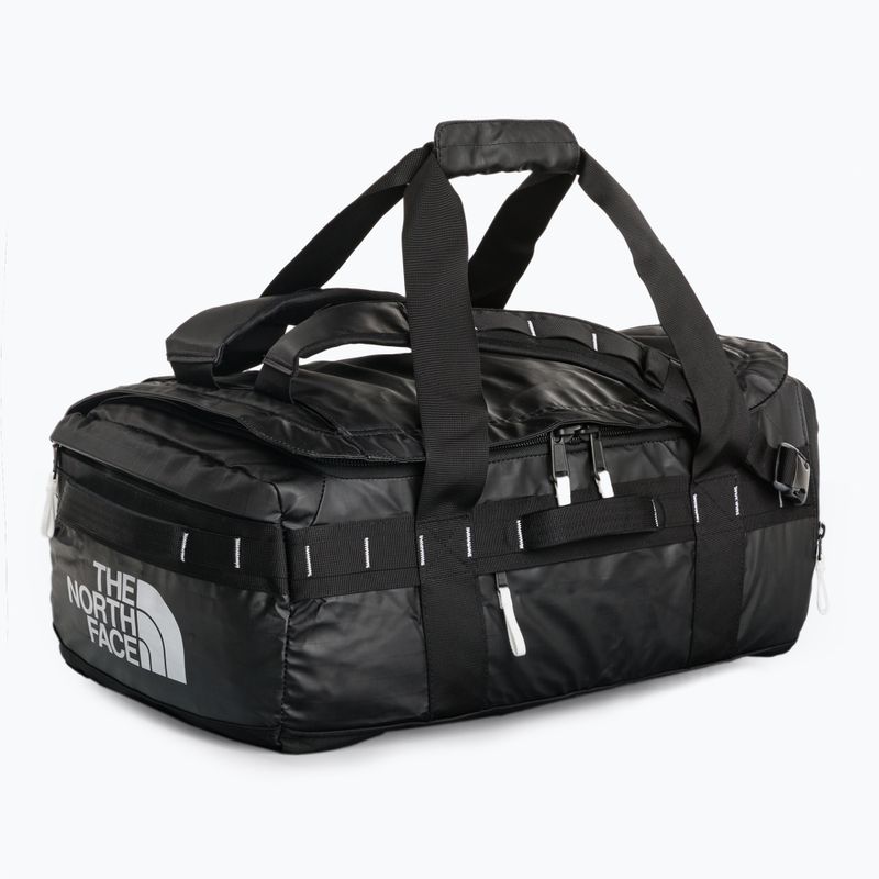 Borsa da viaggio The North Face Base Camp Voyager Duffel 42 l nero/bianco