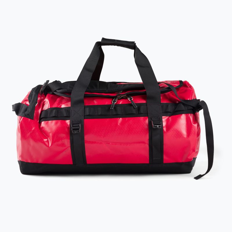 The North Face Base Camp Duffel M 71 l rosso/nero borsa da viaggio 2