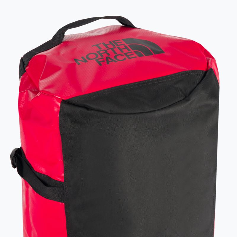 The North Face Base Camp Duffel L 95 l rosso/nero borsa da viaggio 4