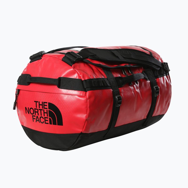 The North Face Base Camp Duffel S 50 l rosso/nero borsa da viaggio