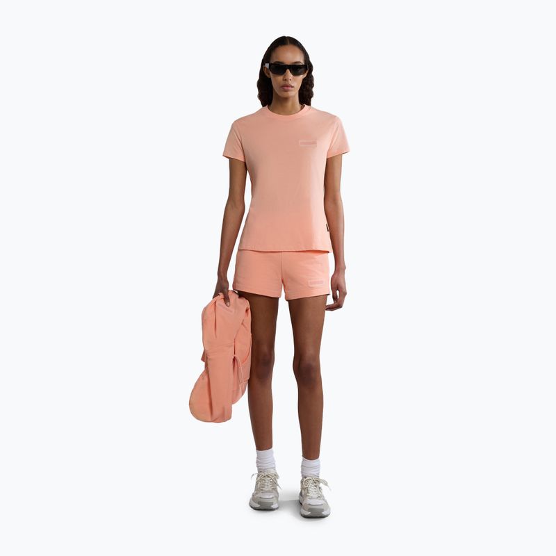 Maglietta Napapijri donna S-Iaato rosa salmone 2
