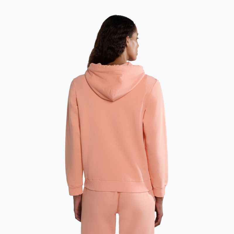 Napapijri B-Iaato H felpa rosa salmone damsack 3