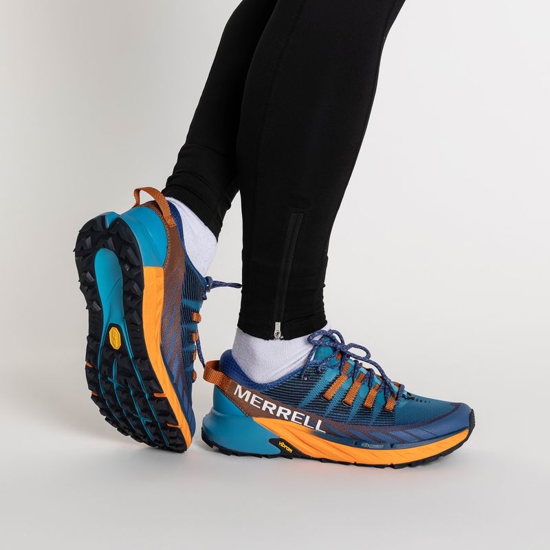 Merrell Agility Peak 4 tahoe scarpe da corsa da uomo 3