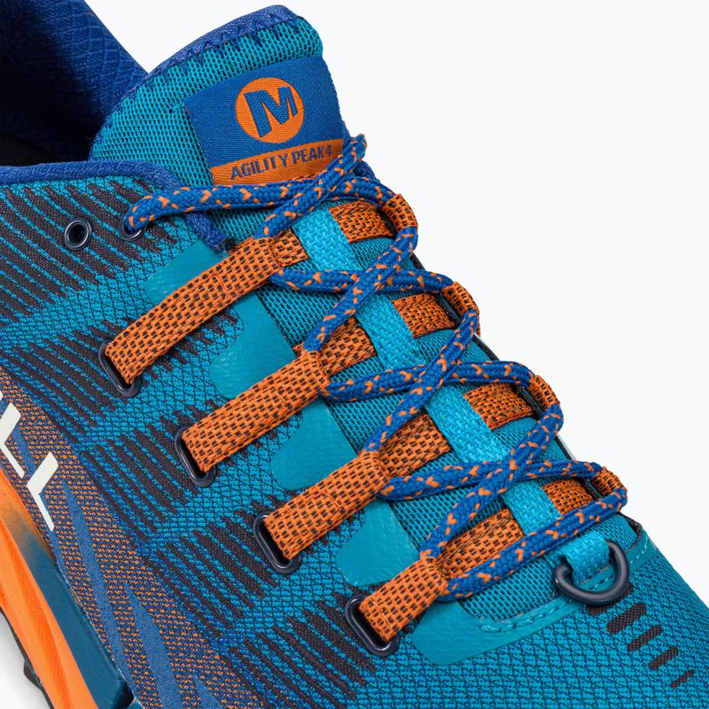 Merrell Agility Peak 4 tahoe scarpe da corsa da uomo 9